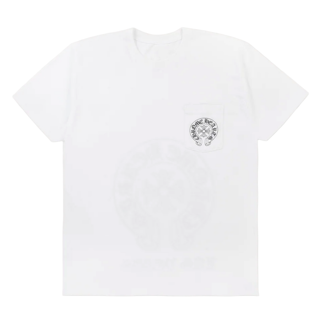 CHROME HEARTS 'LAS VEGAS' HORSESHOE WHITE TEE