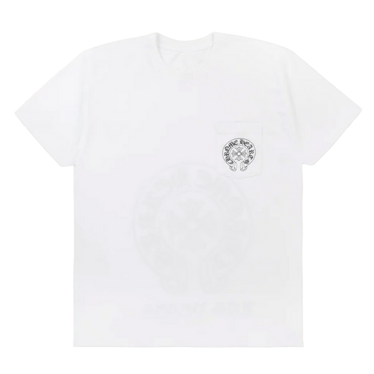 CHROME HEARTS 'LAS VEGAS' HORSESHOE WHITE TEE