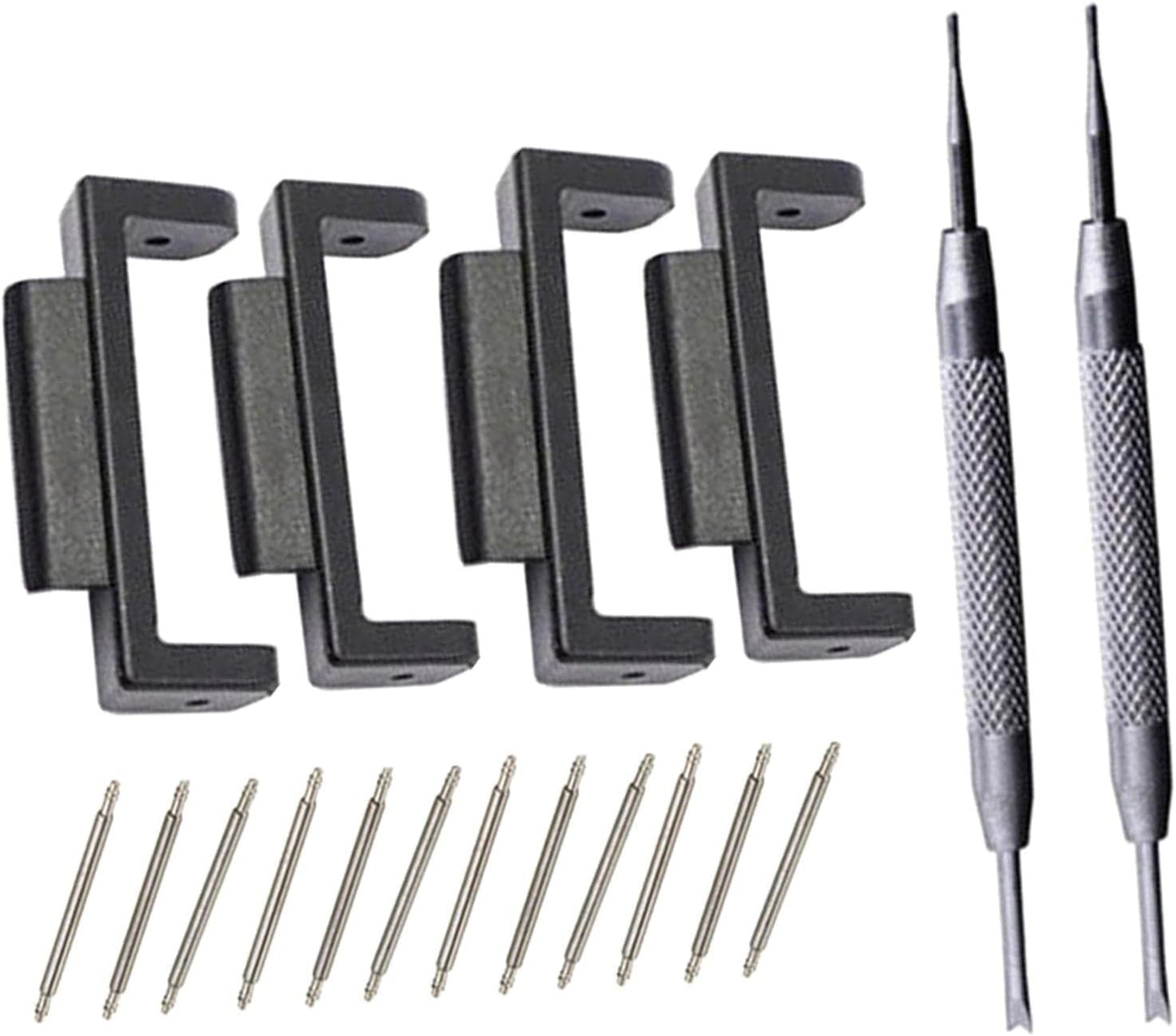 joyMerit G-SHOCK Watch Band Adapter with Spring Bars Spring Bar Remover for Watch Replacement Repair - Black