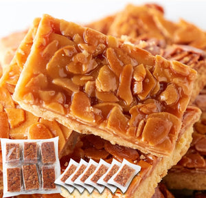 Natural Life Imperfect Almond Florentine (6 Pieces), Produced in Hokkaido, Baked Confectionery, Western Confectionery, Premium Sweets, French Sweets, Traditional Sweets, Sweets, Confectionery, Snacks