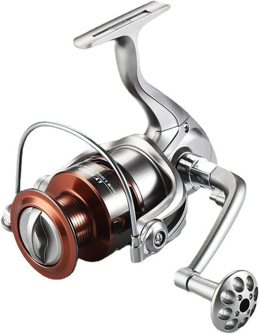 スピニングリール 3000 リール 3000 釣り リール 軽量リール ギア比5.2:1 左右交換ハンドル 遠投 淡水釣り 海釣り 全魚種対応 釣り具 3000番