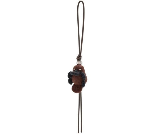 LOEWE Felt platypus bag charm - Image 1