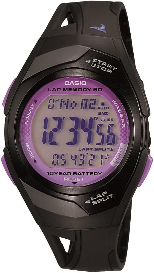 Casio Phys Lap Memory 60 Tough Battery 10 Runner's Watch