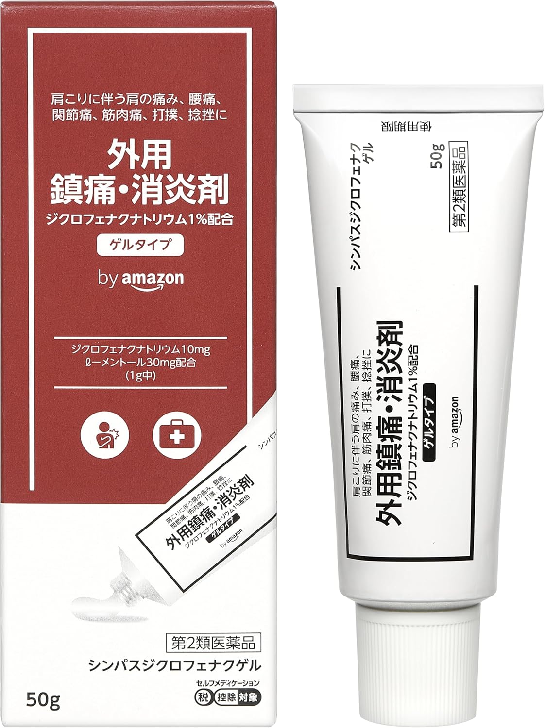 【第2類医薬品】 by シンパスジクロフェナクゲル 50g