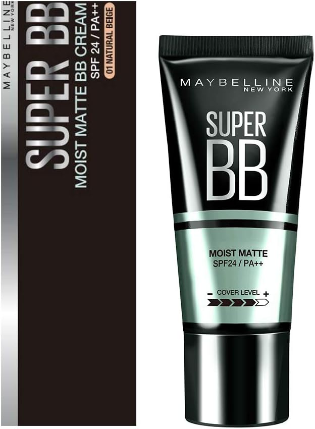 MAYBELLINE(メイベリン) BBクリーム SP BB モイストマット 01 ナチュラル オークル SPF24/PA++ マット