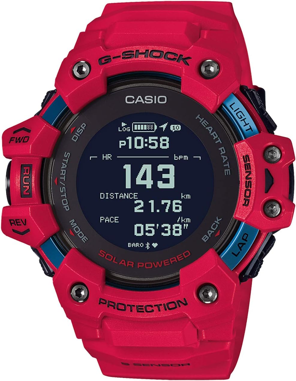 Casio GBD-H1000 Series Watch, G-SHOCK, G-SQUAD