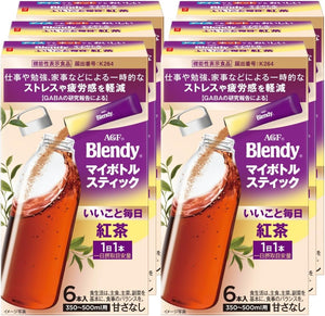AGF ブレンディ マイボトルスティック いいこと毎日 紅茶 6本×6箱 【 粉末 】【 機能性表示食品 】【 GABA 】