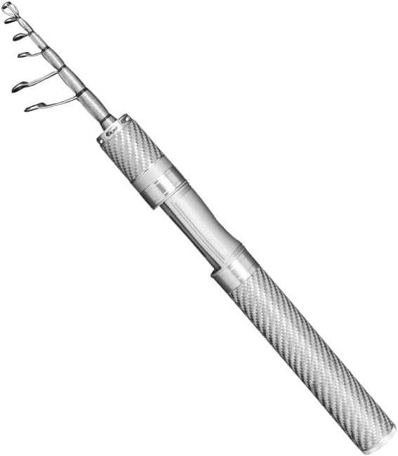Lure Rod, UL Adjusted, Ultra Short, Mini, Micro, Telescopic, Carbon, Portable, Compact Rod