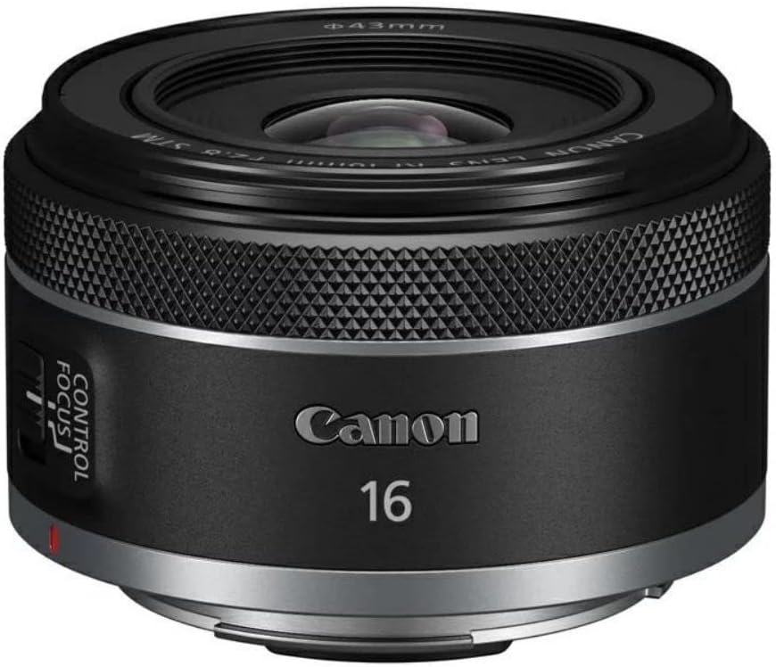 Canon RF16mm F2.8 STM Single Focus Wide Angle Lens + Original Lens Care Set