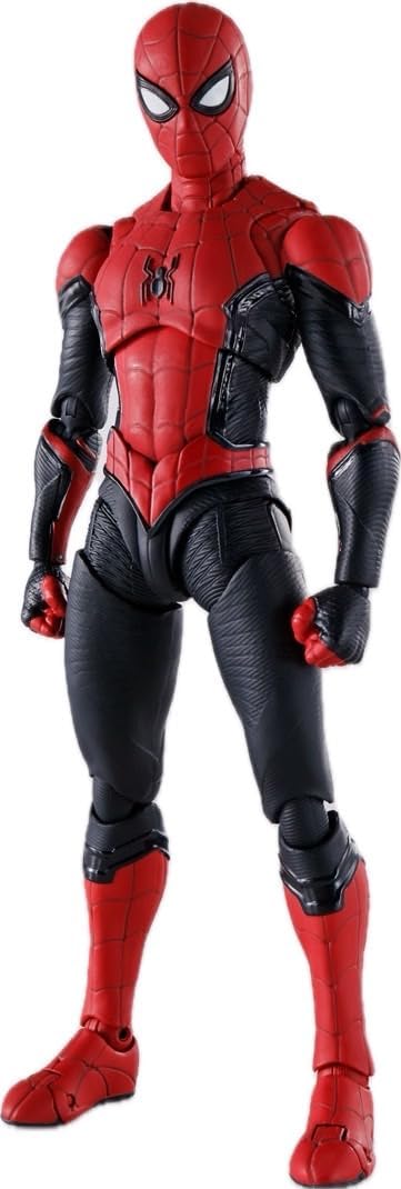S.H. Figuarts Spider-Man Upgrade Suit (Spider-Man: No Way Home) Best Selection, Approx. 5.9 inches (150 mm), ABS and PVC Pre-painted Action Figure