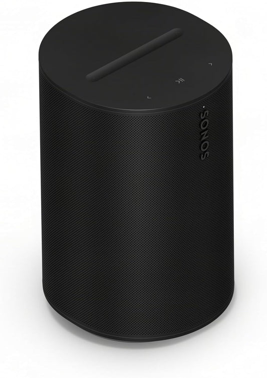 Sonos Era 100 SL [April 13th Stereo Pair Compatible Compact Speaker Surround Home Theater Rear Speaker Wi-Fi Bluetooth 5.0 Wireless App Support Apple Air Play 2 Black