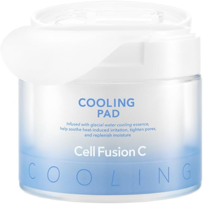 Cell Fusion C Self-Fusion C Deer Cooling Mask Pack [1+1] Cica Cooling Mask Facial Sheet Mask Pack Soothing, Cooling, Elasticity, Moisturizing, Sensitive Skin Care, 10 Sheets (5 + 5 Sheets) Korean