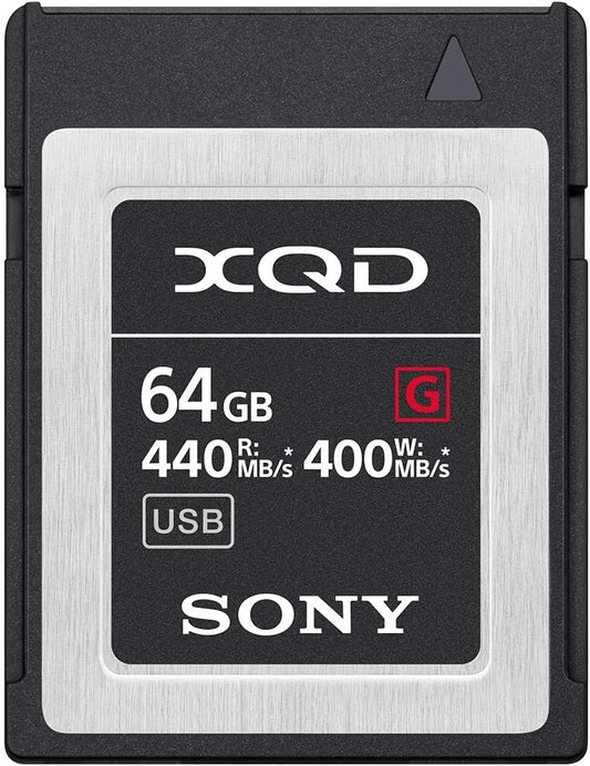 Sony XQD Memory Card 64GB QD-G64F 400MB/s Write Speed / 440MB/s Read Speed