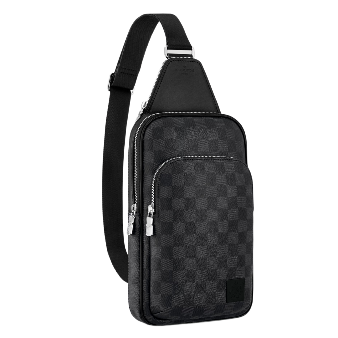LOUIS VUITTON 'DAMIER GRAPHITE CANVAS' AVENUE SLING BAG