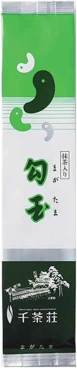 Senjaso Magatama with Matcha Tea 3.5 oz (100 g) (Green Tea Japanese Tea)
