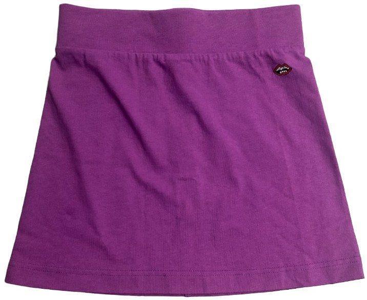 CHROME HEARTS MATTY BOY 'PURPLE BLANK' CHOMPER SKIRT