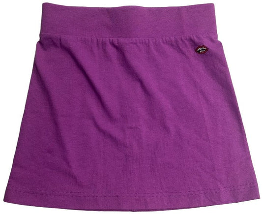 CHROME HEARTS MATTY BOY 'PURPLE BLANK' CHOMPER SKIRT