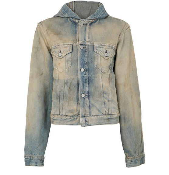 ACNE Denim hood jacket - Image 1