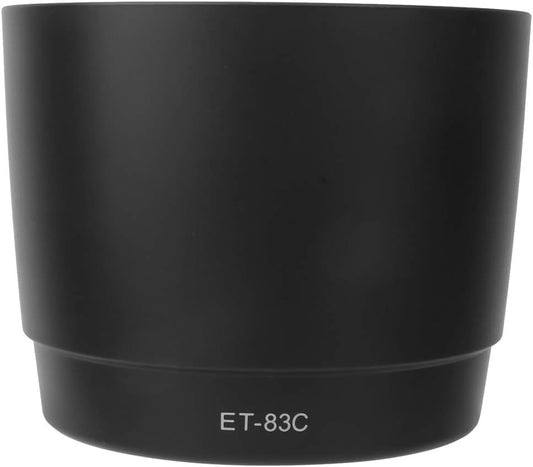 Vbestlife ET-83C for Canon EF 100-400mm f/4.5-5.6L Lens Black Plastic Mount Lens Hood Heavy Duty Durable Abrasion Resistant