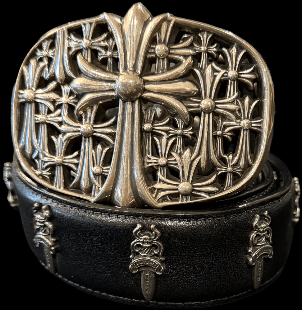 CHROME HEARTS 'FLOODED DAGGER' CEMETERY BELT