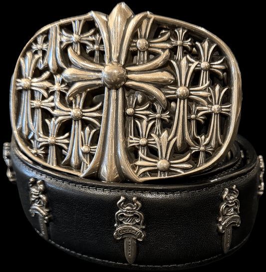 CHROME HEARTS 'FLOODED DAGGER' CEMETERY BELT