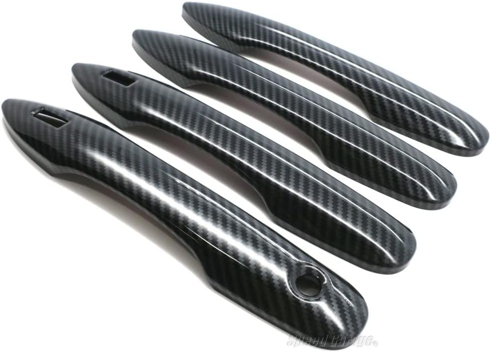 Speed Garage Toyota Corolla Sedan Sport Touring 210 Series Dedicated Door Knob Handle Cover Carbon Style Garnish for TOYOTA COLLORA Dress Up Custom Parts