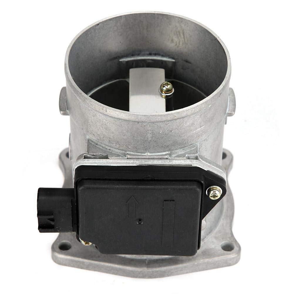 KIMISS Air Flow Sensor, Aluminum Alloy Mass Air Flow Sensor Meter MAF 22250-75010
