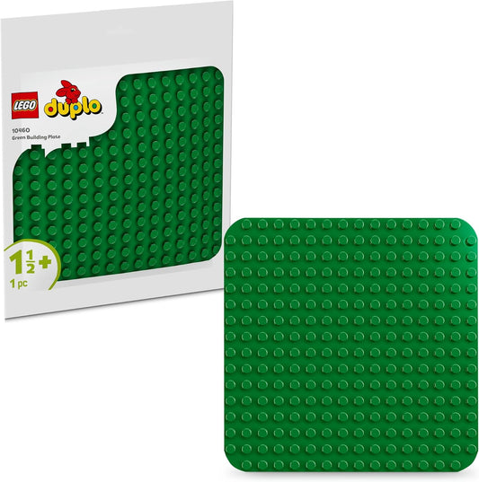 LEGO 10460 Duplo (R) Base Board (Green) Toy, Birthday, Present, Blocks, Educational Boys, Girls, Children, 1 and a Half Years, 2 Years, 3 Years, Toddler, Pretend Play, Pretend Play