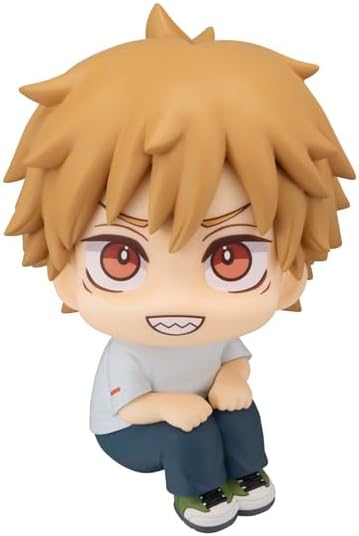 MegaHouse Rukupu Movie Version "Chensorman Reze Version" Dengi Plain Clothing Version, Approx. 4.3 inches (110 mm), PVC Resin Pre-Painted Action Figure
