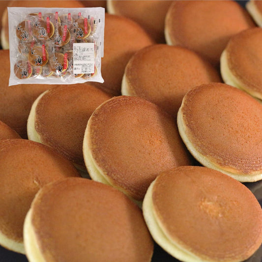 Mini Dorayaki, 25 Pieces, Individually Packaged, Homemade Anko Sweets, Japanese Sweets (Store at Room Temperature), Moist and Chunky Mini-Dorayaki with Great Flavors (Anko)