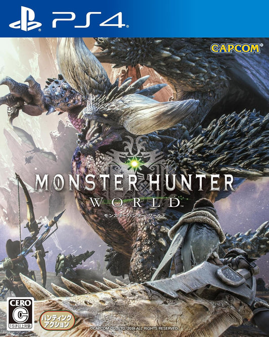 PS4 Monster Hunter: World (Includes "Origin Series" and "Tail Wind Stone" Product Code)