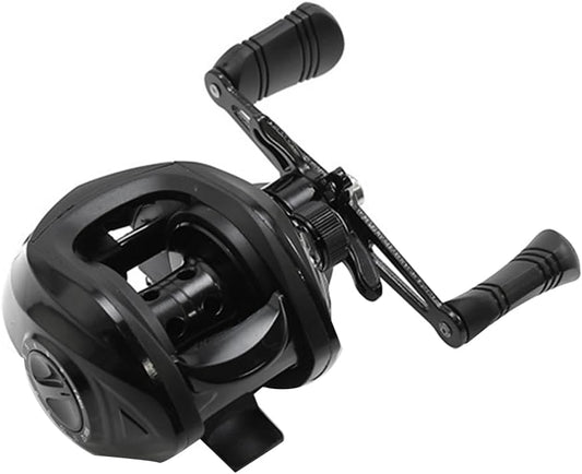 Dovhmoh Fishing Bait Reel 18+1 Shaft Metal Line Cup Siege Wheel Right Hand