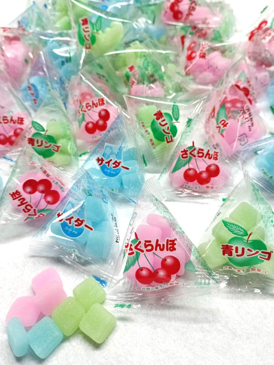 Tetra Mochi Candy 400g Assorted Snacks, Cherry Mochi, Commercial Use, Large Capacity, Individually Wrapped, Shared Parent Confectionery (3 Assorted Types)
