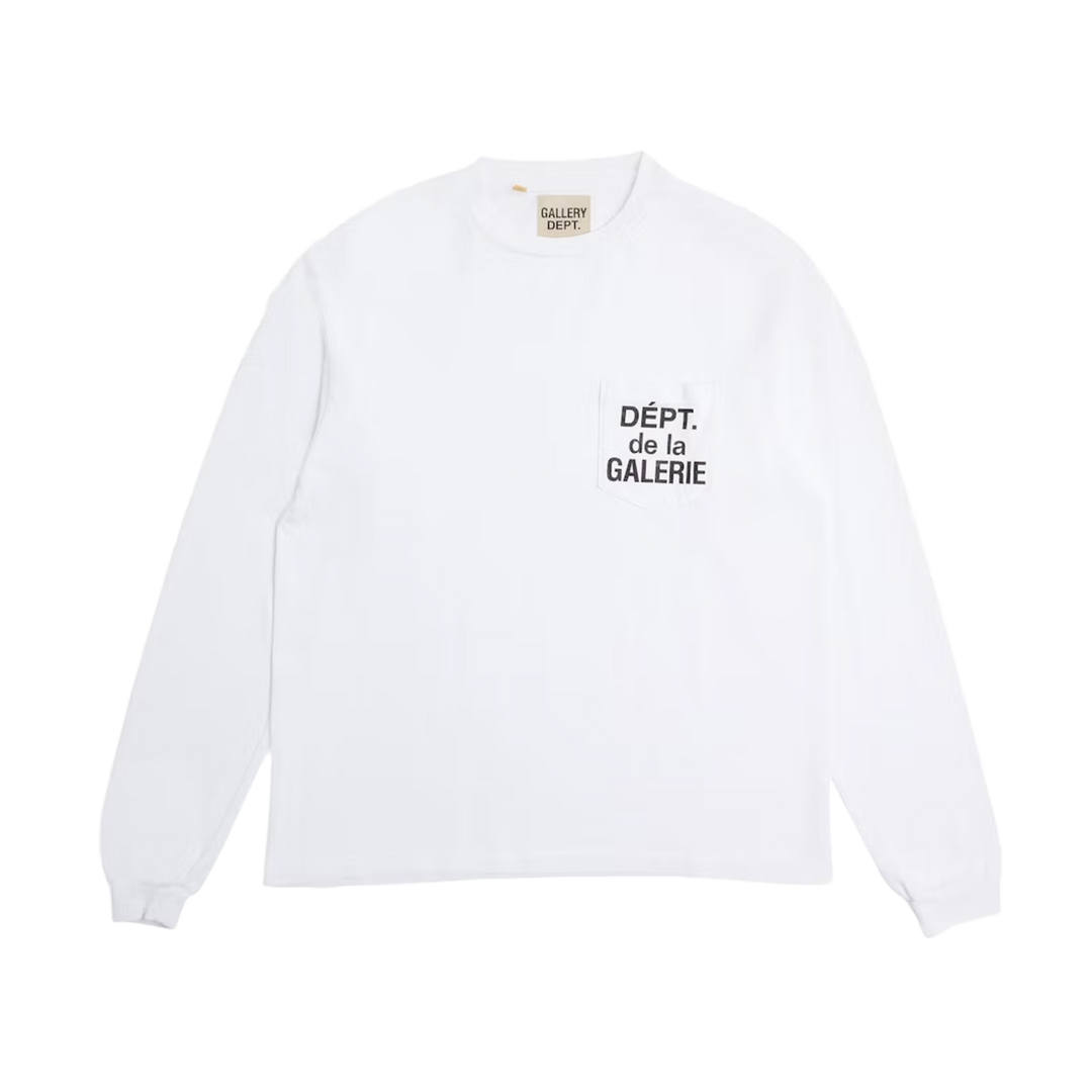 GALLERY DEPT 'FRENCH LOGO' LONG SLEEVE TEE