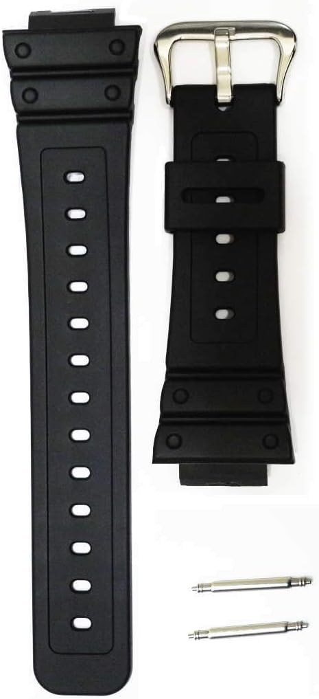 Casio Belt + Spring Bar for DW-5600E, G-5600, GW-M5600, GW-M5610, DW-5700