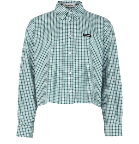 MIU MIU Checkered shirt - Image 1