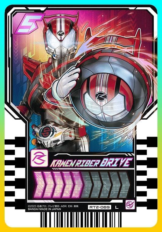 Ride Cheme Trading Card Kamen Rider Drive Legend Rider Rare RT2-069 PHASE: 02 Gotcha Driver, Legend Driver