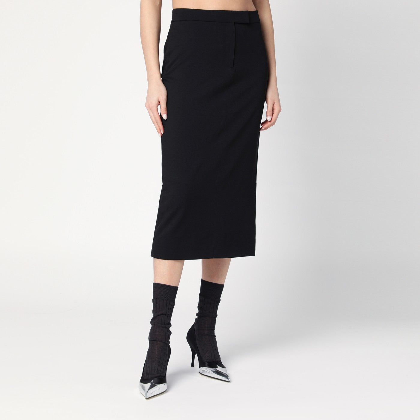 Calvin Klein カルバンクラインブラックペンシルスカート - Image 1