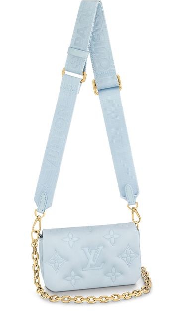 LOUIS VUITTON Wallet on Strap Bubblegram - Image 1