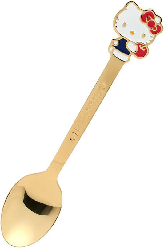 Sanrio 313637 Hello Kitty Stainless Steel Spoon, Stainless Steel Tableware, Cutlery