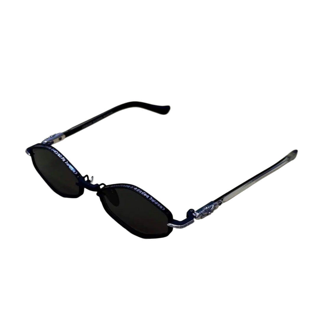 CHROME HEARTS 'NIP SLIP' BLACK SUNGLASSES