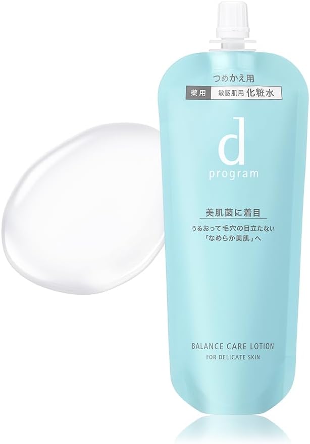 [Official] d Program Balance Care Lotion MB Lotion Refill [Quasi Drug] Sensitive Skin Conspicuous Pores 120ml