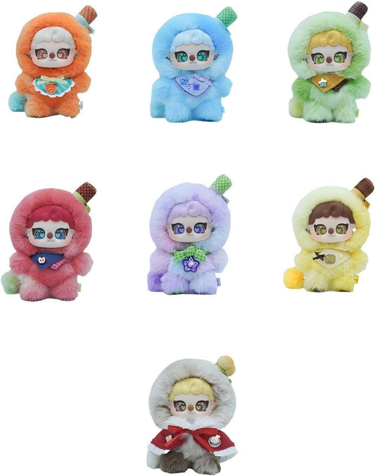 FRIENDSHEEP PIKOO PUPU フルーツ シリーズ ポリエステル&PVC製 トレーディングプラッシュ 6個入りBOX