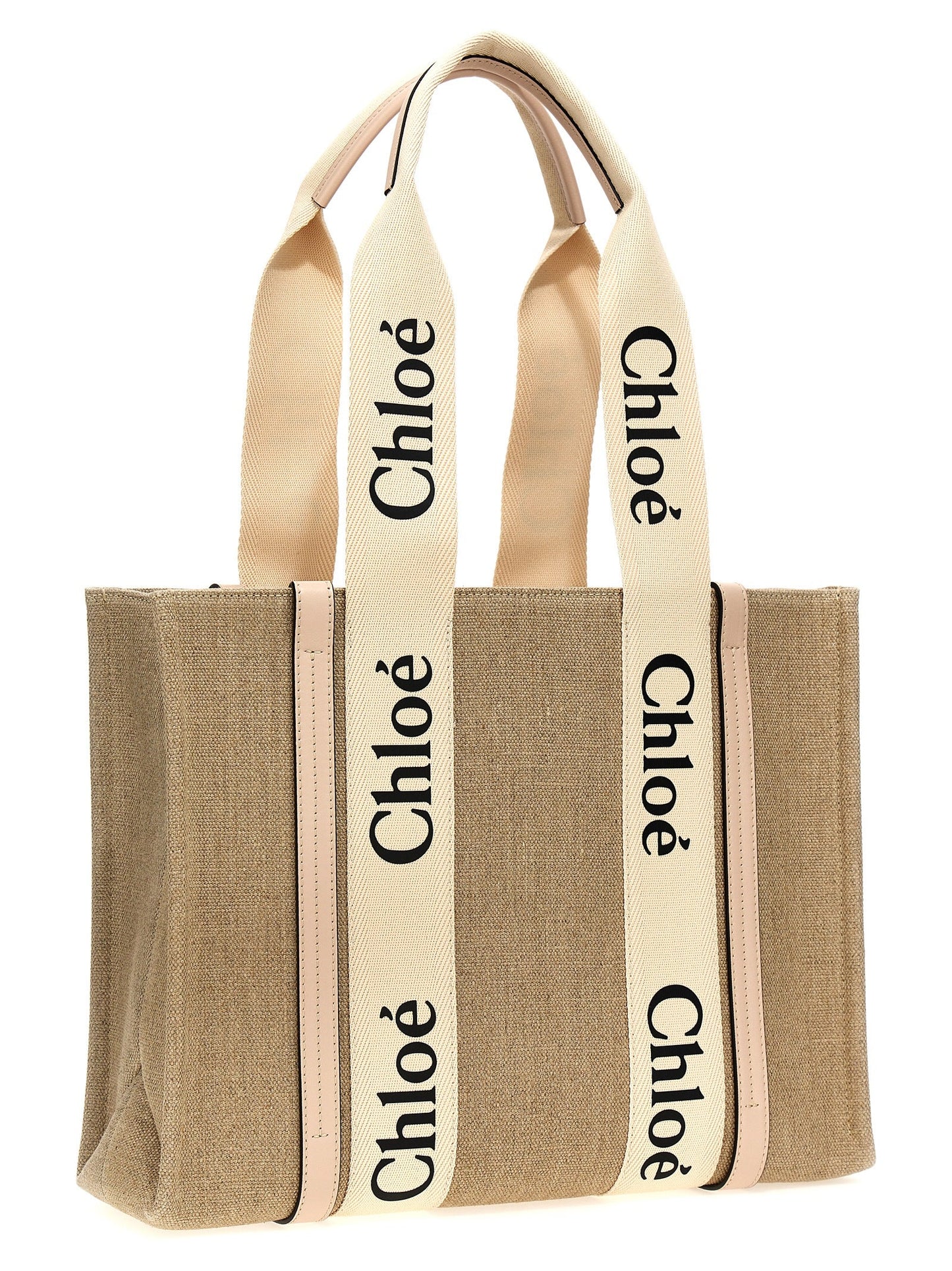 Chloe クロエ「ウッディミディアム」ショッピングバッグ - Image 1