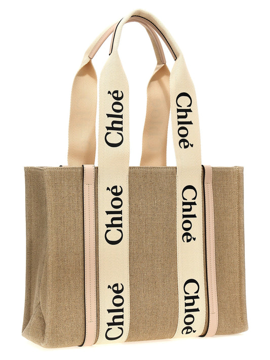 Chloe クロエ「ウッディミディアム」ショッピングバッグ - Image 1