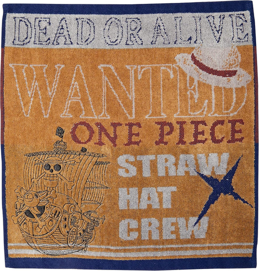 BANDAI 6765006400 Hand Towel, One Piece, The Most Free Guy In The Sea Anime Goods