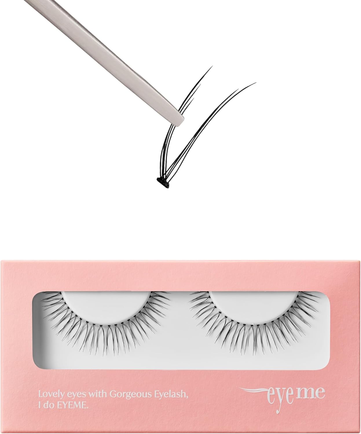 Cutting Eyelash NO.V32 Picasso Brush eyeme 2 Piece False Eyelashes