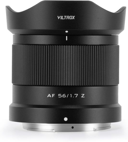 VILTROX AF 56mm F1.7 Z Lightweight Large Diameter APS-C Lens for Nikon Camera Z Mount Replacement Lens Small Lightweight for Z fc Z50 Z5 Z6 Z7 Z6II Z7II Z9 Camera