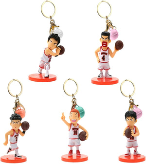 [Mprocen] 5 Pcs Keychain Pendant Fashion Charm Decoration Keychain