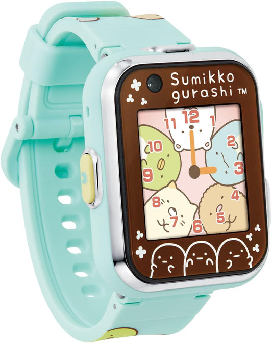 Sumikko Gurashi Smartwatch, Camera, Mint Green (English language not guaranteed)